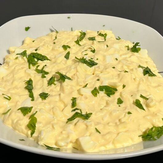 Egg Salad in 5 Minutes: Original Dutch Recipe