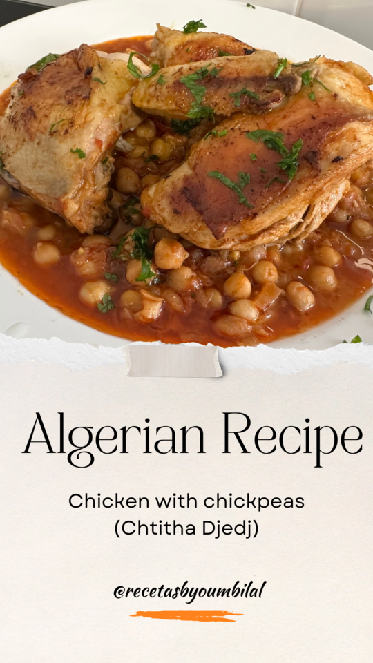 algerian chicken recipe pinterest