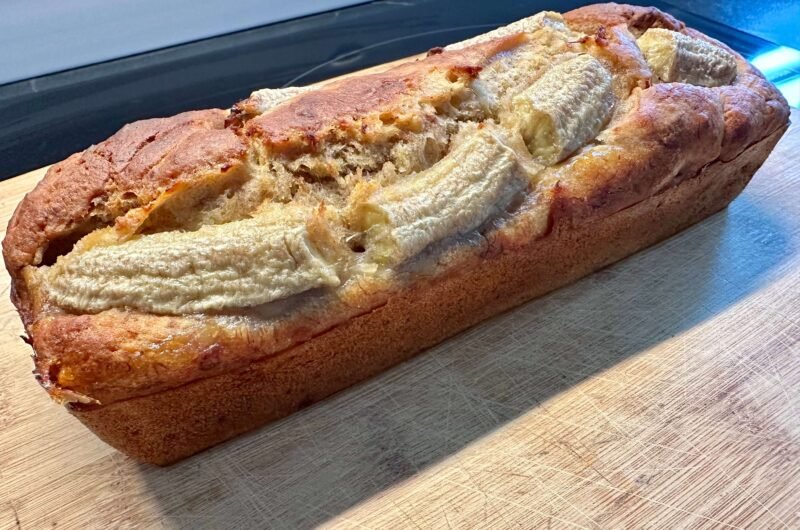 Pan de plátano sin leche