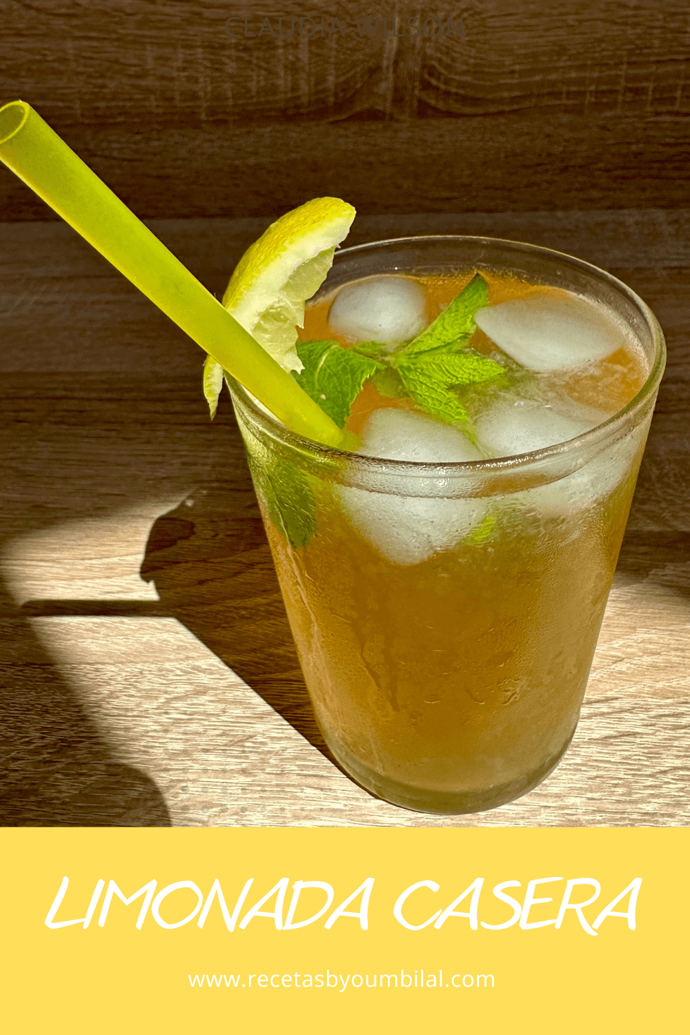 Limonada Casera Con Azúcar Moreno - Recetas by Oum Bilal