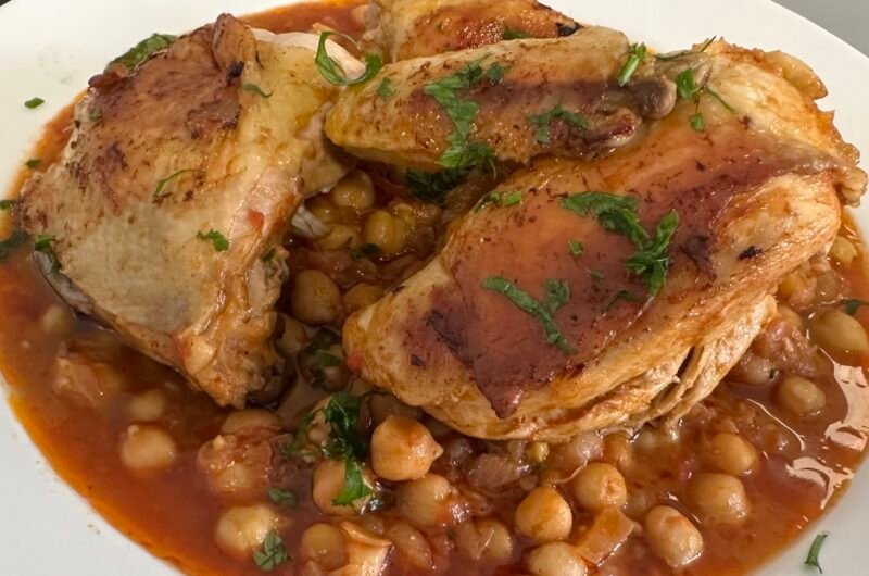 receta pollo argelino