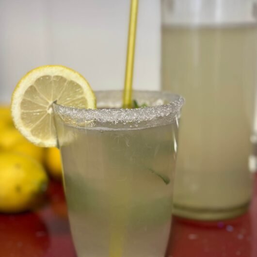 Algerian Lemonade with Orange Blossom Water: Cherbet