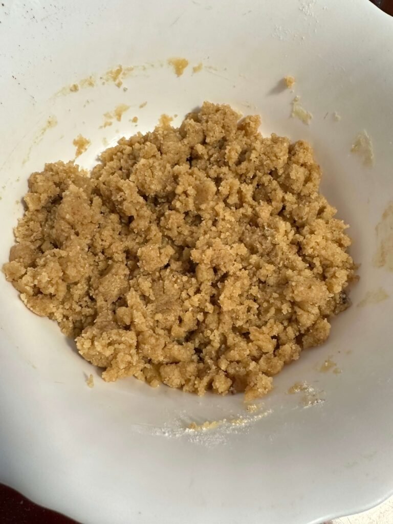 apple crumble dough