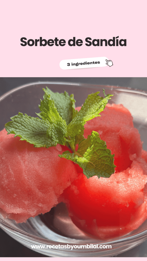 sorbete sandia imagen pinterest