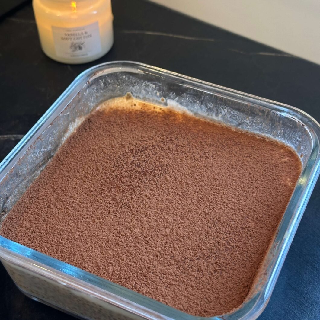 Pudding de chia estilo tiramisú - Postre saludable y fácil