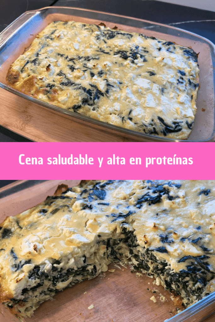 Espinacas al horno con quesos y nata pinterest